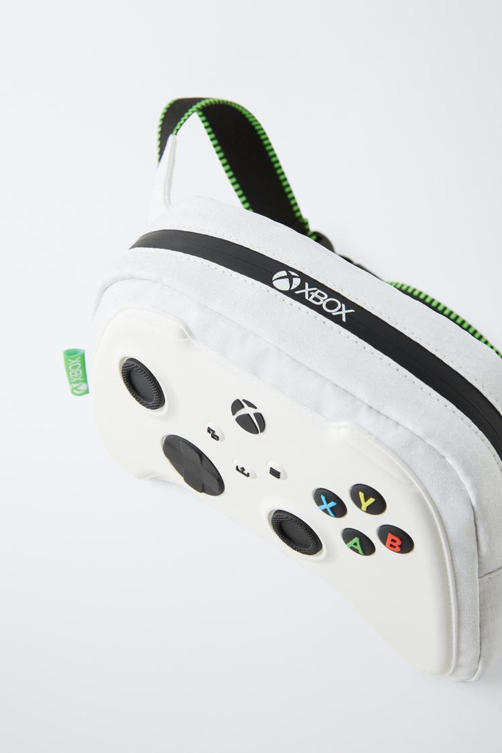 ZARA ПОЯСНАЯ СУМКА XBOX, БЕЛЫЙ