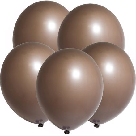 Шары "Коричневые" 35 см ( летают от 3-х дней)
