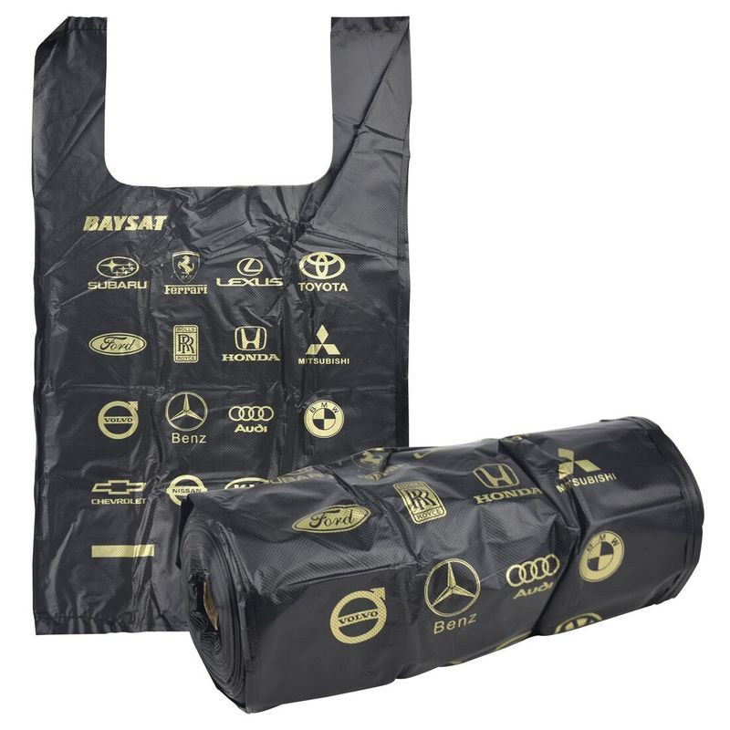 Пакет майка рулон Китай черная 300*500 мм AUDI 740 гр/рул ± 10%  30 рул/меш