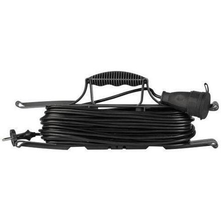 Удлинитель-шнур на рамке 1х20м без заземл. ПВС 2х0.75 GREEN LINE FR-6-20m Эра Б0065100