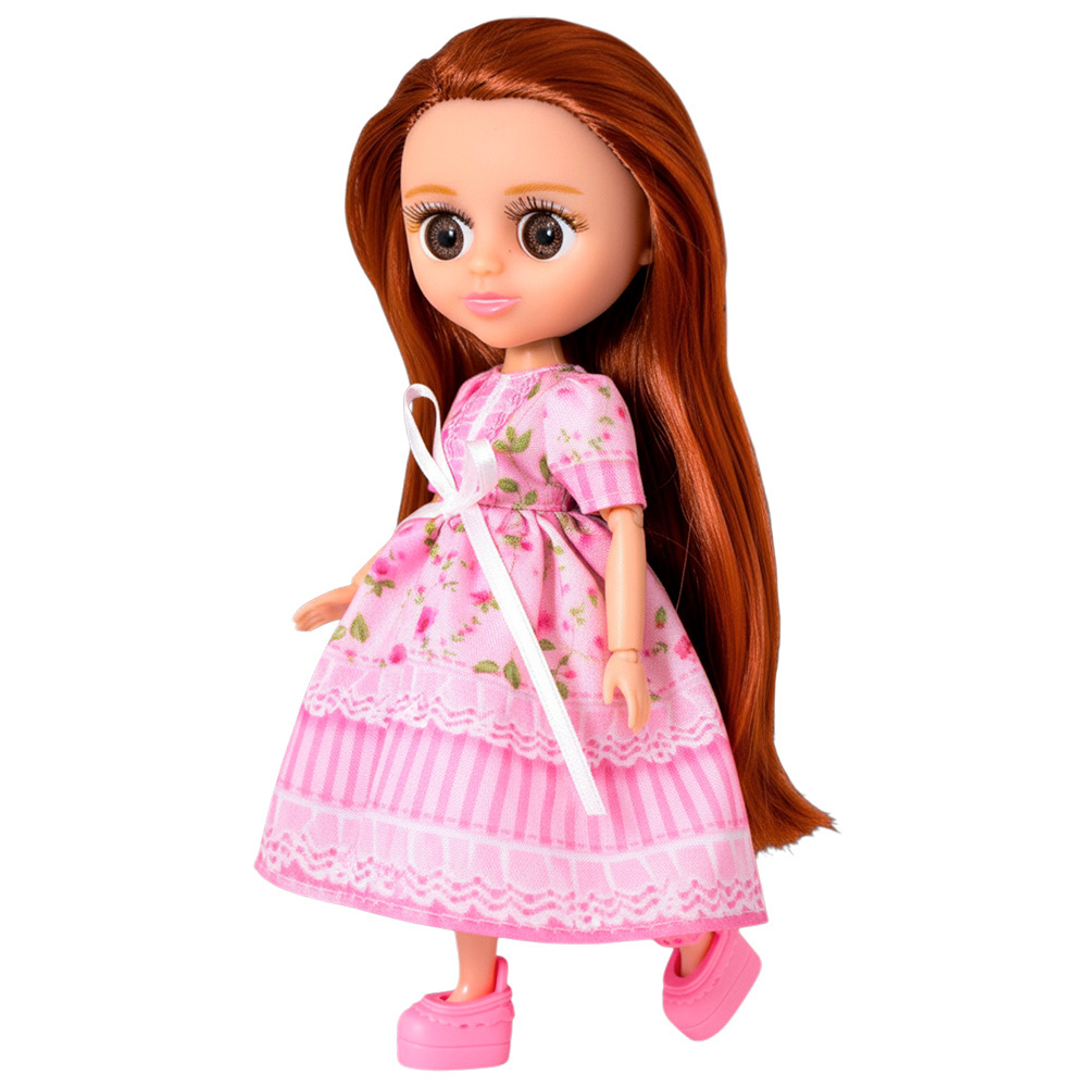 Кукла малышка RR002 с туалетным столиком и аксесс. в кор.