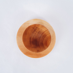 Деревянная пара (чашка  c блюдцем) из дерева Сибирский кедр NC22