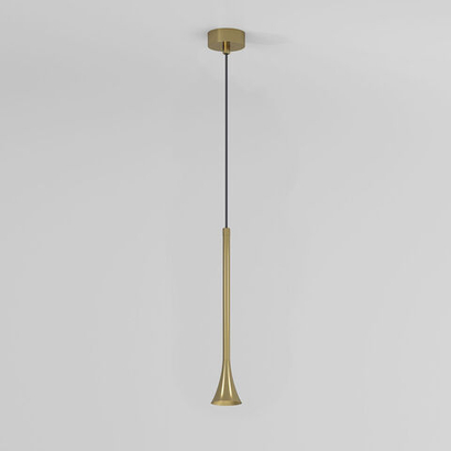 Светильник подвесной светодиодный 5W 3000K латунь 50314 LED