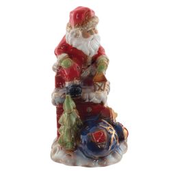 GAEM Фигурка декоративная с подсветкой "Санта" (2xAA, н/п), L20 W15 H29 см