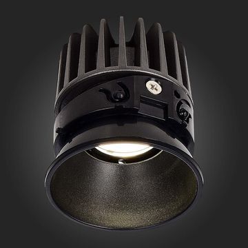 ST851.438.07.1 Светодиодный модуль Черный LED 1*7W 3000K 560Lm Ra&gt;90 36° IP20 D69xH75 220-240V SHIFT