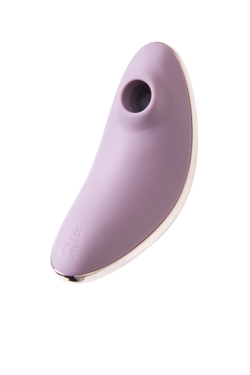 Вакуум-волновой стимулятор клитора с вибрацией Satisfyer Vulva Lover 1, силикон, сиреневый, 11,9 см