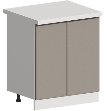 Кухня Модуль ШН 700 Графит / Грей Софт