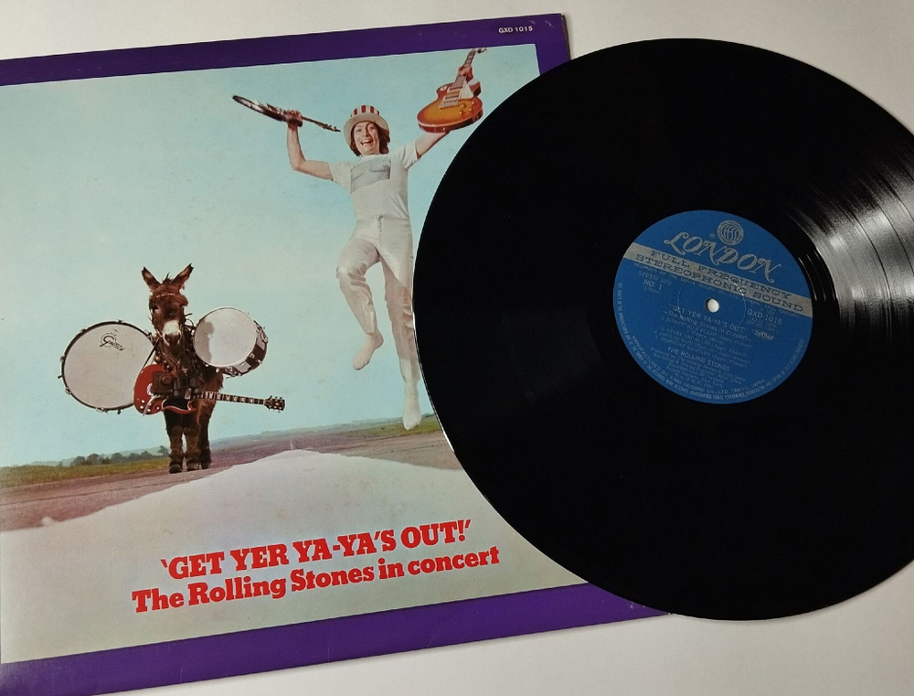 Винтажная виниловая пластинка LP The Rolling Stones Get Yer Ya Ya Out (Japan 1976) (No Obi)