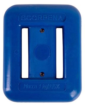 Груз полумягкий Scorpena 1 кг синий