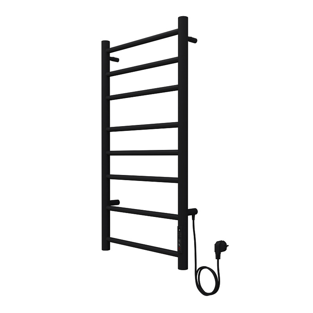 Полотенцесушитель электр. Azario Parma 43.2х80, Черный