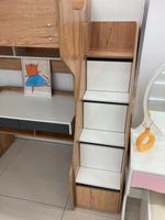 Уголок школьника Омега 3 кровать чердак 800*2000