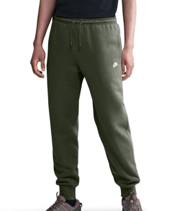 Теннисные брюки Nike Club Jogger - medium olive/medium olive/white