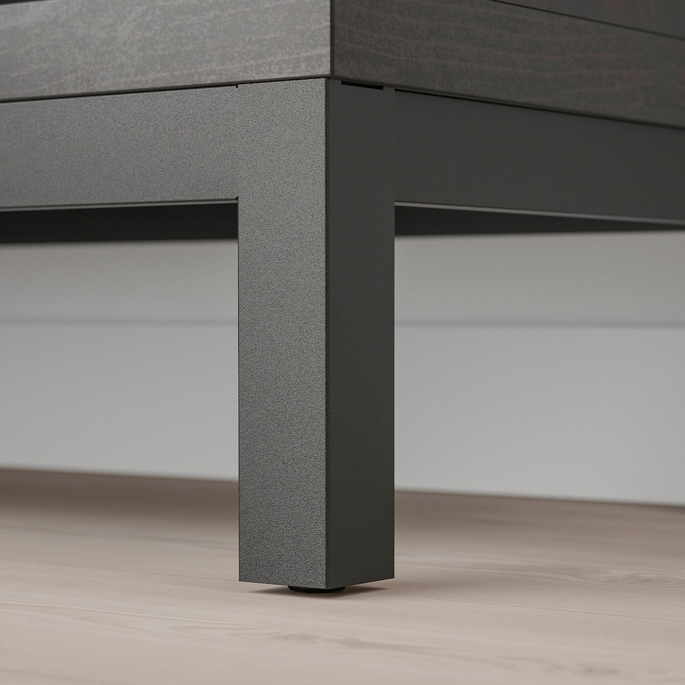 IKEA KALLAX  (ИКЕА КАЛЛАКС)  -  Подрамник, черный, 146x39x18 см