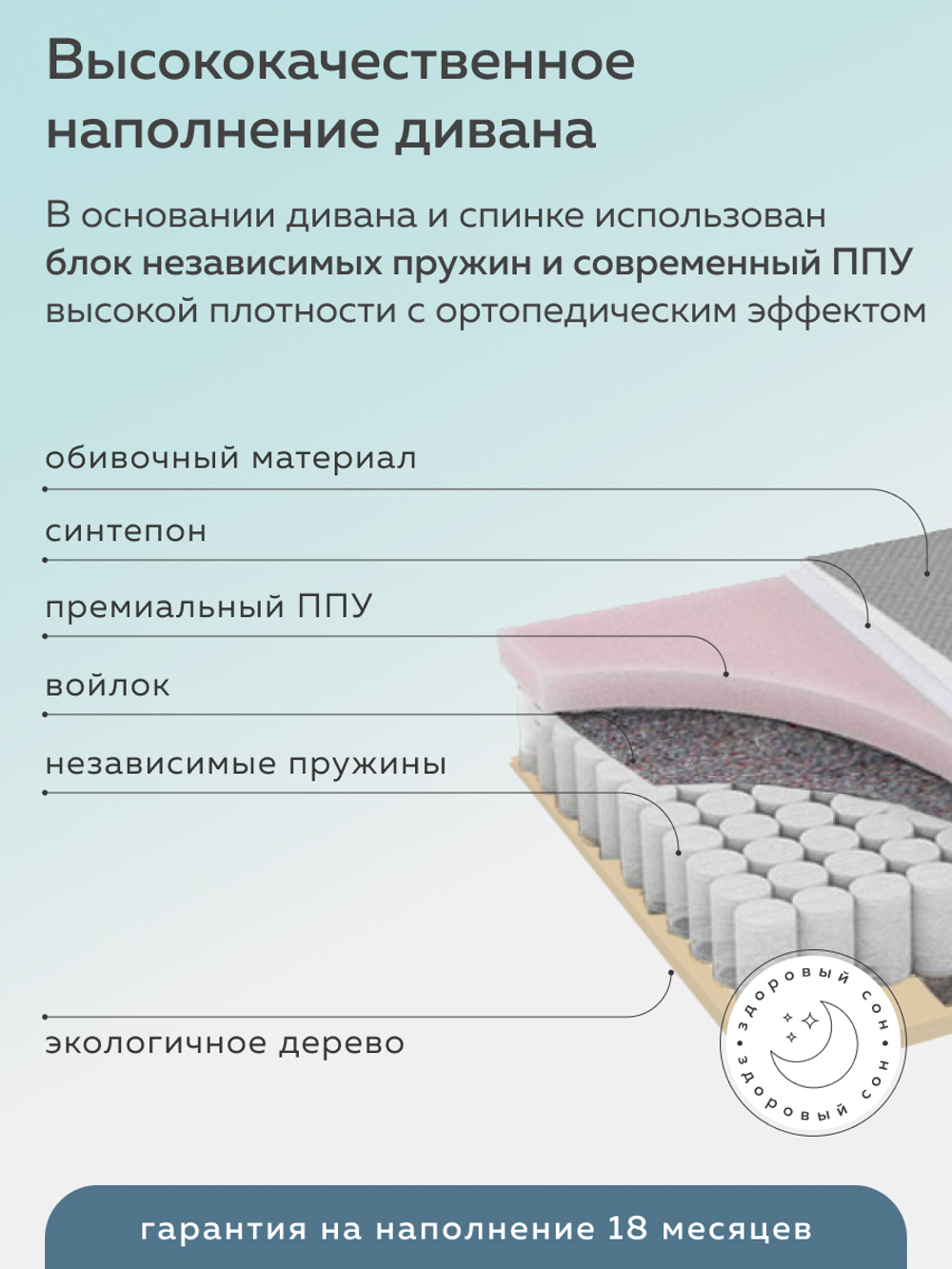 РИГДОМ Диван Релакс 3БК с подушками