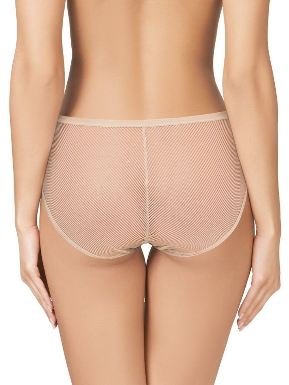 Трусики-слипы со средней линией талии Invisiline (Размер: XL) (Цвет: молочный)