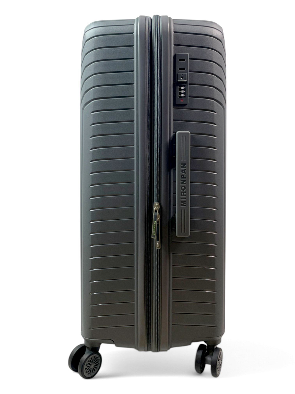 Большой чемодан Mironpan 11272, Темно-серый, XL