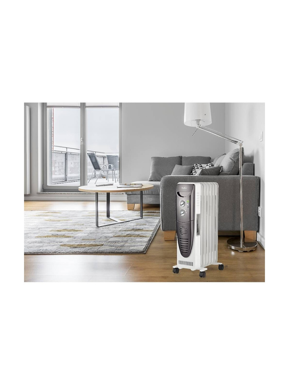 Радиатор масляный Ballu Turbo BOH/TB- 07FH 1500 (7 секций)