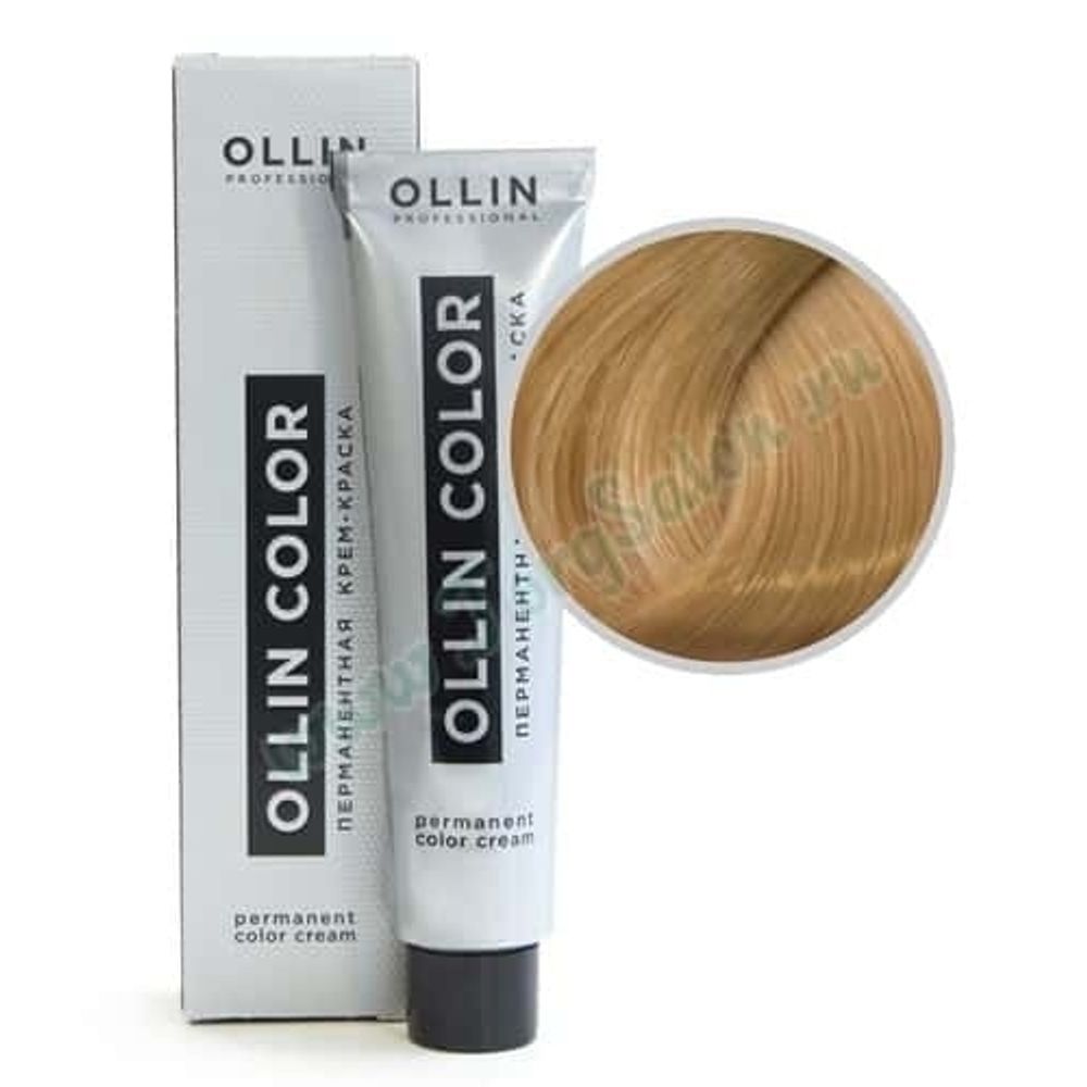 Крем краска для волос перманентная Ollin Color «Блондин» 9/0