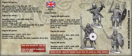 VXDA017 Early Saxon Armoured Warriors