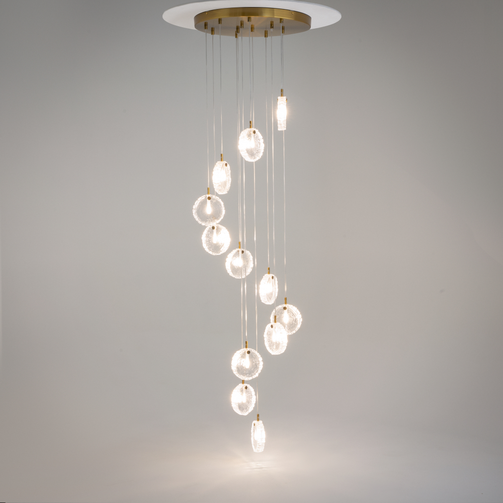 Люстра подвесная Maytoni Frozen MOD254PL-12BS