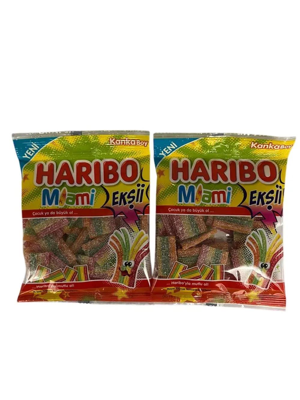 Мармелад жевательный Харибо Miami , радуга ( 2уп по 70гр.)