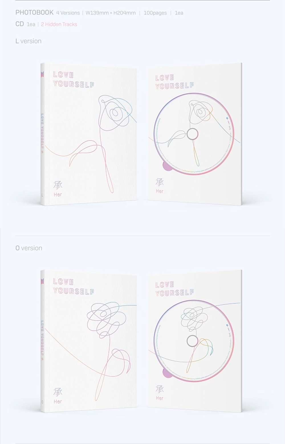 Альбом BTS - LOVE YOURSELF 承 "Her"