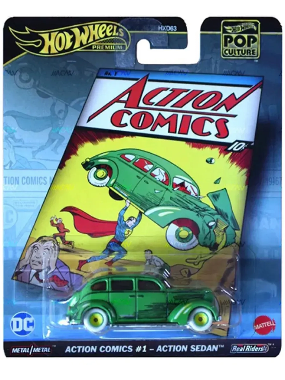 Машинка Хот Вилс Премиум Action Sedan HXD63 HVJ50