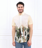 Рубашка SS COLLINS GUESS - желтый(M3GH65 WFDS1)