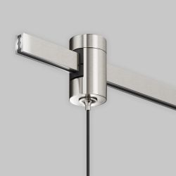 Трековый магнитный светодиодный светильник Maytoni Flarity   TR155-1-5W3K-PT