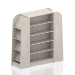 Стеллаж библиотечный двухсторонний Д800 коллекции Поколение А