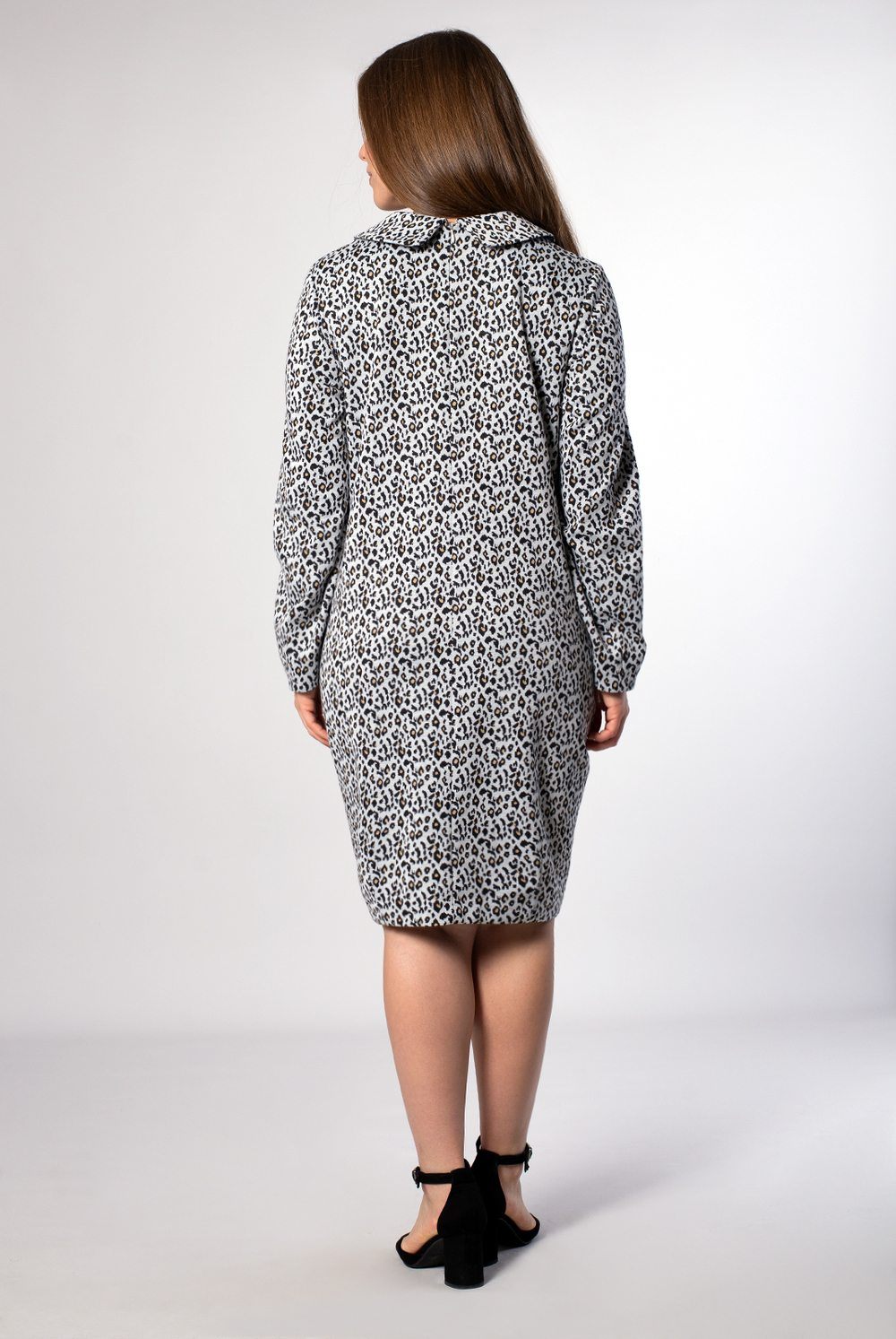 Платье женское 4162зп, Леопард #225Лек054162зп