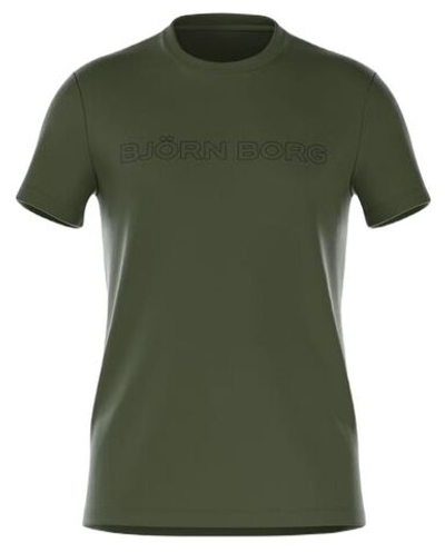 Теннисная футболка Bj_rn Borg Essential 3 - Green