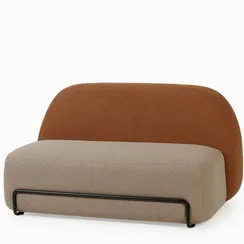 Диван Zeno коричневый