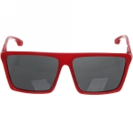 Очки солнцезащитные детские «Мода», однотонные, глянцевые, форма прямоугольная, микс 6 цветов