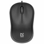 Мышь проводная DEFENDER Patch MS-759, USB, 2 кнопки + 1 колесо-кнопка, оптическая, черная, 52759