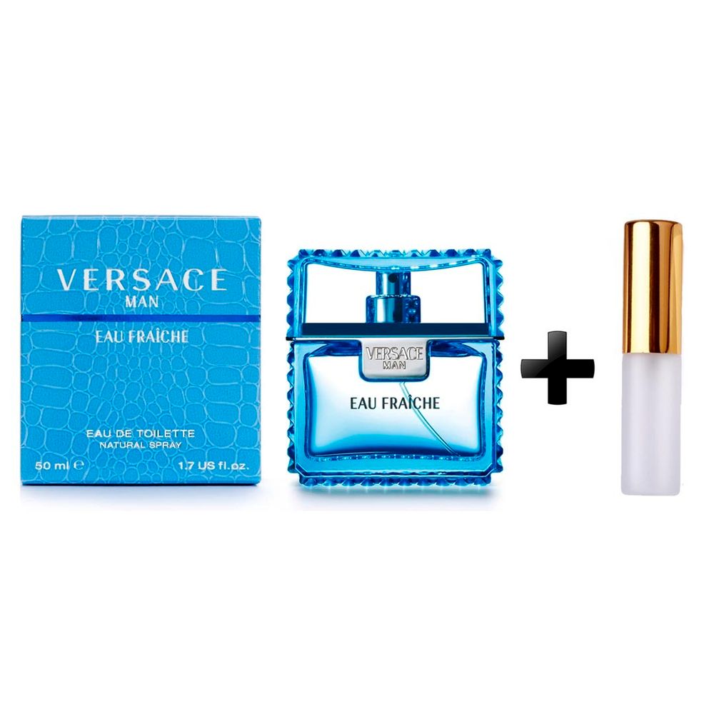 Versace Man Eau Fraiche EDT + Атомайзер