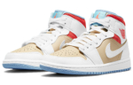Кроссовки Jordan Air Jordan 1 Mid Sesame (Женская размерная сетка)