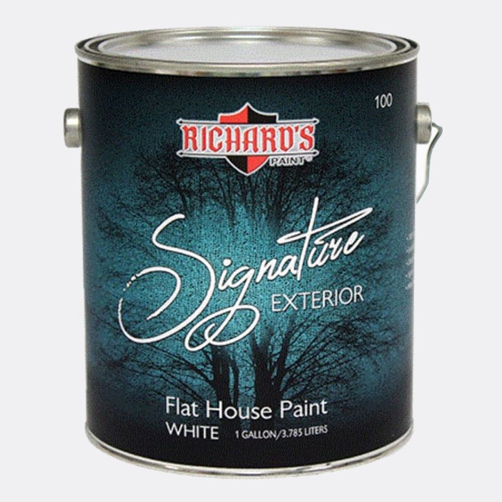 Фасадная / Интерьерная Richard’s SIGNATURE EXTERIOR 100% ACRYLIC FLAT HOUSE PAINT