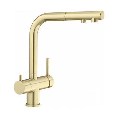 Комбинированный смеситель для кухни Fontas-S II Satin Gold (526694)