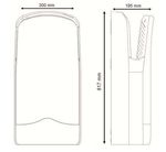 Сушилка погружная 1760 W ABS V-JET NOFER TRIBLADE 01305.W белый