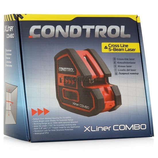 Лазерный уровень "CONDTROL" XLiner Combo