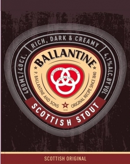 Пиво Баллантайн Стаут / Ballantine Stout 20л - кег