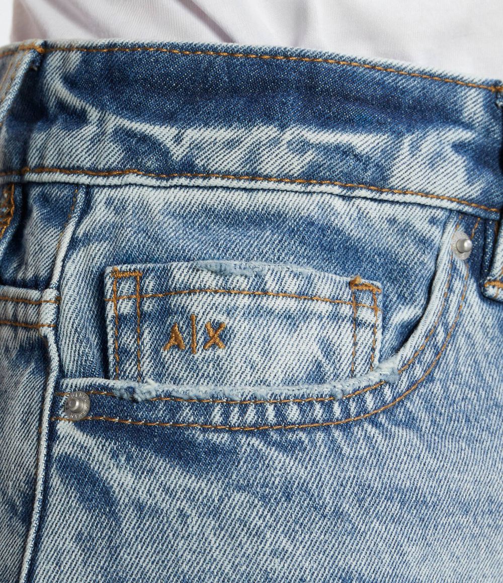 Джинсовая юбка Armani Exchange - голубой(3DYN60 Y14BZ)