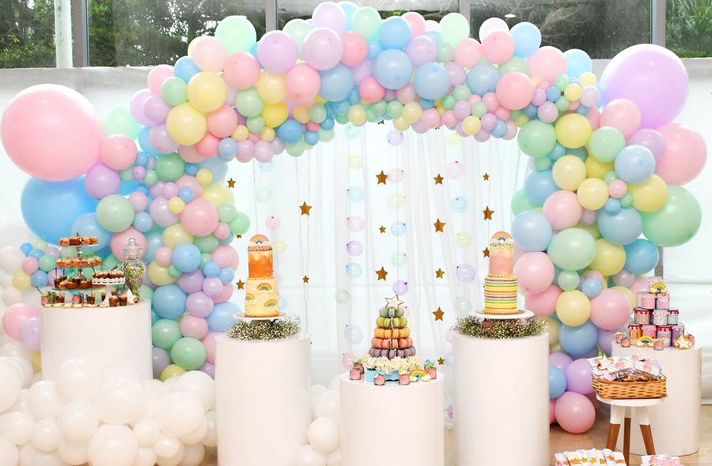 Шар (24"/60 см) Макарунс, Ассорти, пастель 25 шт.