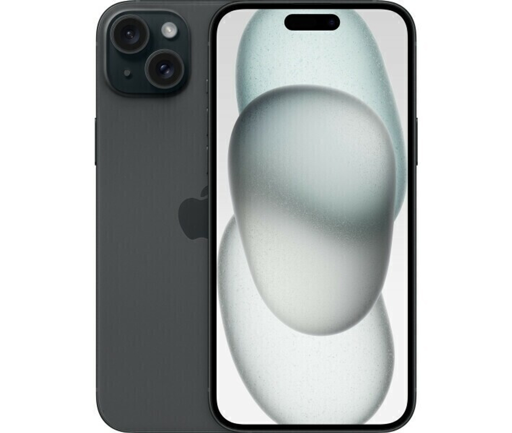 Смартфон Apple iPhone 15 Plus 256 ГБ, Dual: nano SIM + eSIM, чёрный