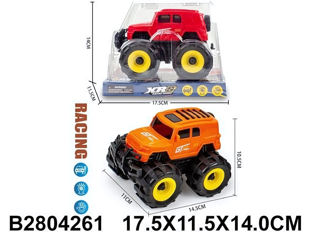 Джип ин. 17см, ПК 6768B