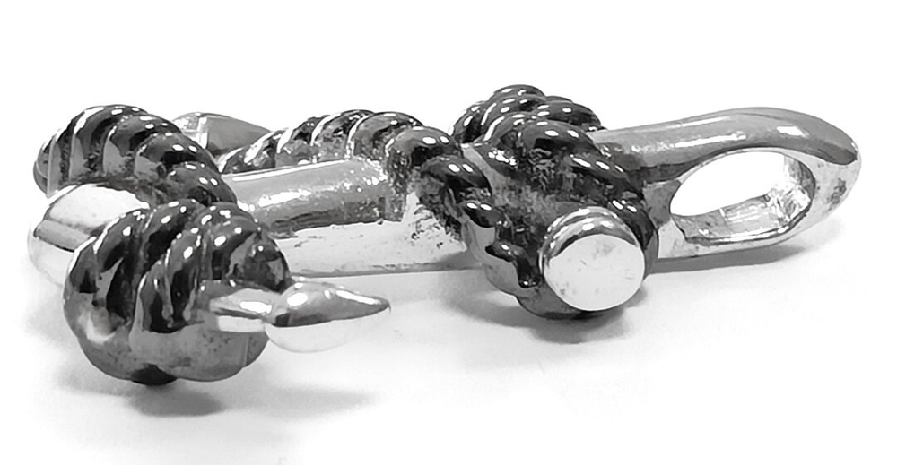 Ювелирная подвеска Якорь из серебра