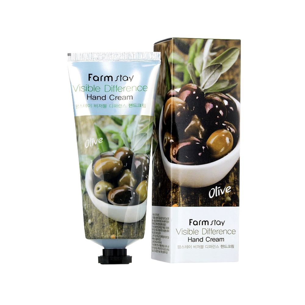 Farm Stay Olive Intensive Moisture Hand Nail Cream крем для рук и ногтей с оливой