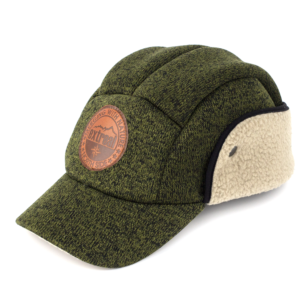 Кепка Extreal "ЛАХТИ 2" трикотаж иск.овчина