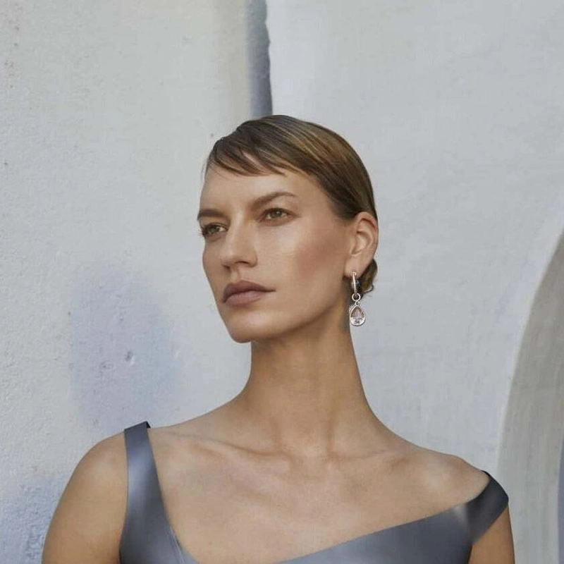 Серьги Гиацинт – Шампанское